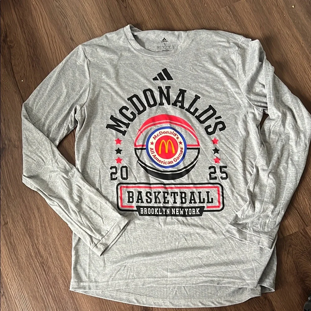 Adidas McDonald’s All-American Game 2025 Long Sleeve Shirt